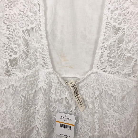 SOLD: NWT Free People White Lace Daydream - Picture 7 of 8
